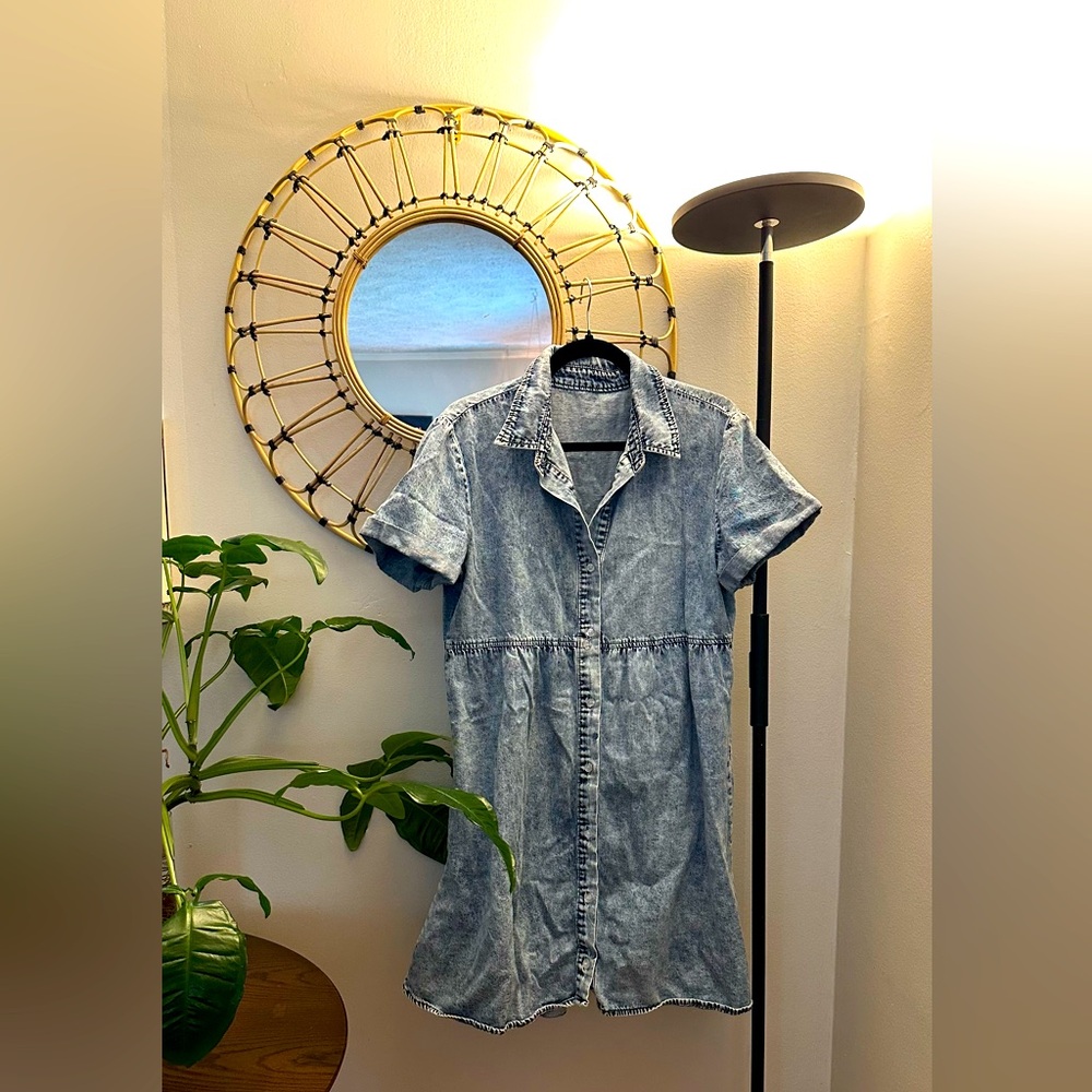 Denim Midi Dress